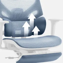 Fotel ergonomiczny Expert 8.7 Grey Mesh 7