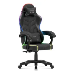 Fotel gamingowy welurowy Force 2.7 RGB Black