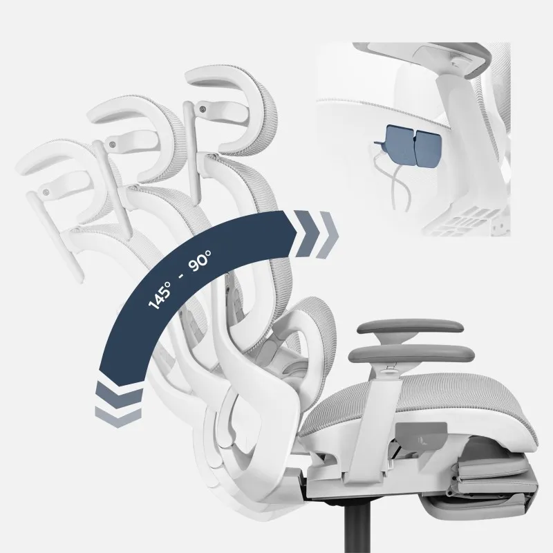 Fotel ergonomiczny Expert 9.3 Grey 9