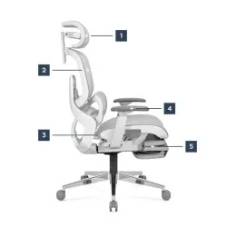 Fotel ergonomiczny Expert 9.3 Grey 16