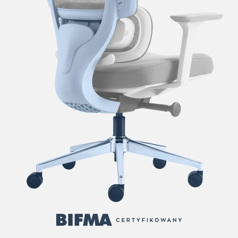 Fotel biurowy z masażem Visioner 6.1 Grey 10