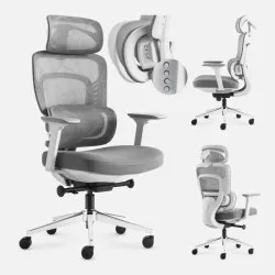 Fotel biurowy z masażem Visioner 6.1 Grey 11