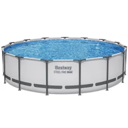 Basen stelażowy 457 x 107 cm, trwały materiał, idealny na lato