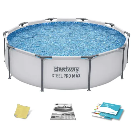 Basen ogrodowy stelażowy 305 x 76 cm z zestawem 4w1 Bestway 56406