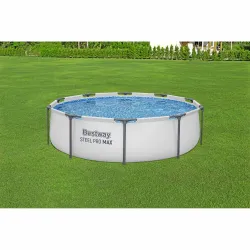 Basen stelażowy 305 x 76 cm z wytrzymałego materiału Bestway 56406