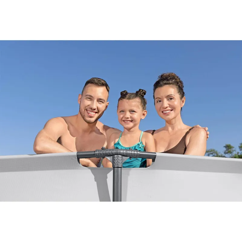 Basen idealny do letniego relaksu w ogrodzie Bestway 56406