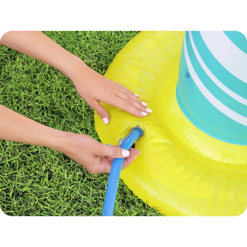 Frisbee stojak z obręczami dla dzieci Bestawy, doskonały do zabaw w wodzie