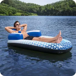 Materac do pływania Indigo Wave Bestway 43533, idealny do relaksu w wodzie