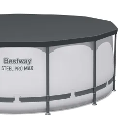 Basen stelażowy 396 x 122 cm, idealny dla dzieci, świetna zabawa latem w ogrodzie