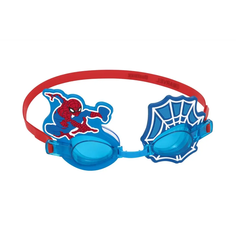 Okularki do pływania Spider-Man dla dzieci, kolorowe, dmuchane akcesoria wodne