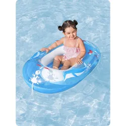 Ponton plażowy delfin 102 x 69 cm, idealny do zabawy w ogrodzie Bestway 34037