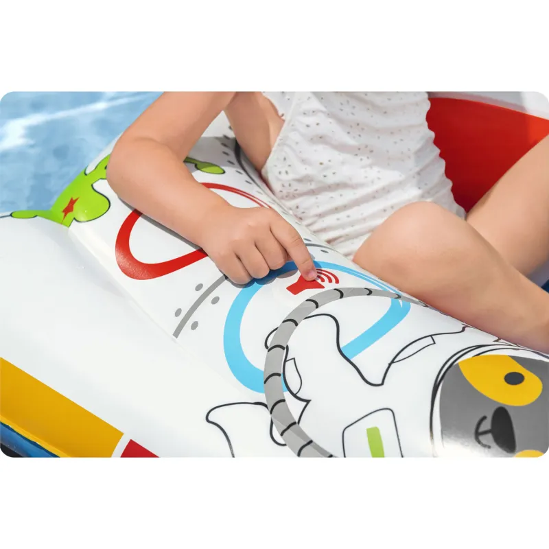 Dmuchany pontonik plażowy, idealny dla dzieci do zabawy w wodzie