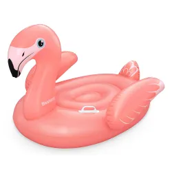 Idealny do ogrodu flamingowy materac dmuchany 138 x 107 cm Bestway 41525