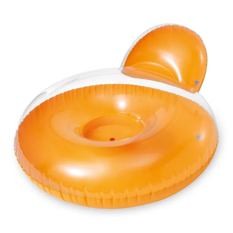 Fotel INTEX 58889 z wytrzymałego materiału, idealny do relaksu na świeżym powietrzu