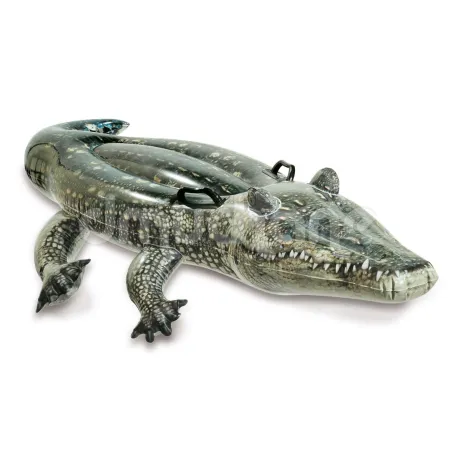 Dmuchany aligator do pływania 170 x 86 cm, idealny na letnie zabawy w wodzie