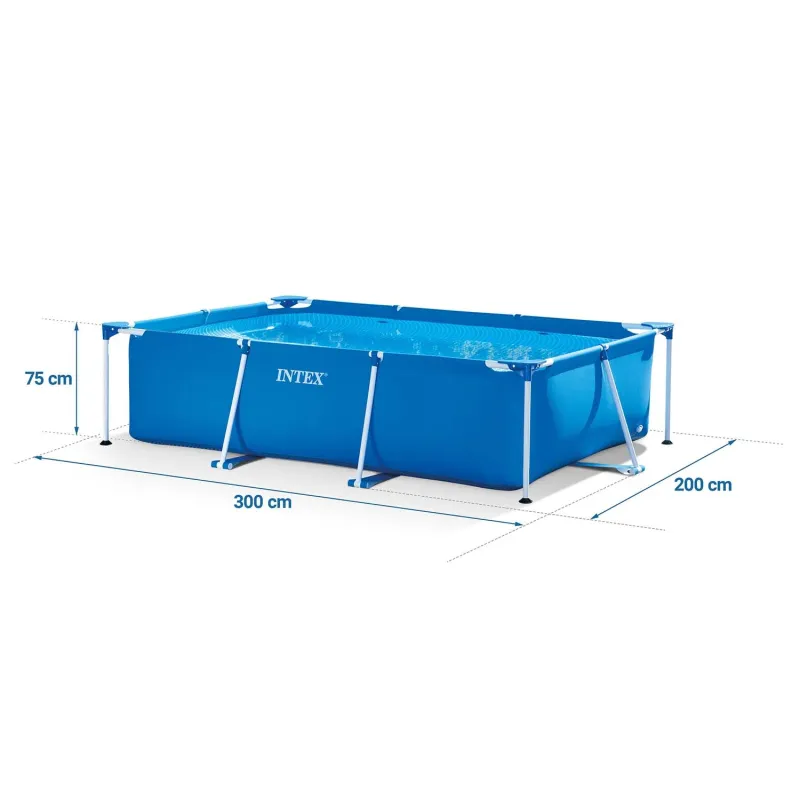 Zestaw 15w1 do basenu stelażowego 300 x 200 x 75 cm INTEX 28272