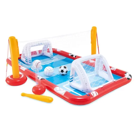 Plac zabaw Arena Sportowa Intex 57147 z wodnym zjeżdżalnią dla dzieci