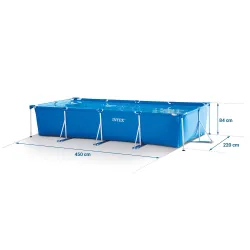 Basen stelażowy 450x220x84cm 16w1 Intex 28274 dla rodzin z dziećmi