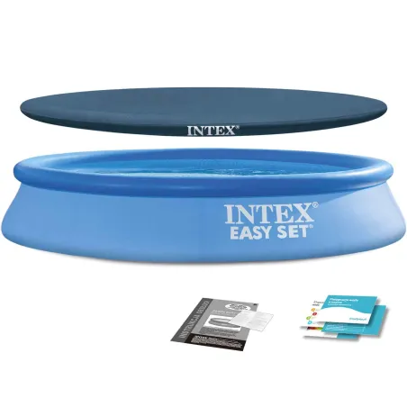 Basen ogrodowy 305 x 61 cm z systemem 6w1 INTEX 28116, idealny do relaksu latem