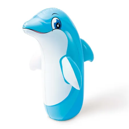 Dmuchany delfin wańka-wstańka INTEX 44669 do wody, kolorowy, zabawka dla dzieci