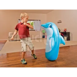 Dmuchany delfin wańka-wstańka INTEX 44669, idealny do zabawy w basenie lub na plaży