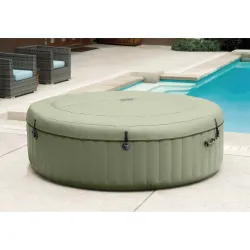 Dmuchane SPA z hydromasażem, elegancki design, idealne do ogrodu