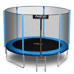 Trampolina ogrodowa 10ft/312cm z siatką zewnętrzną i drabinką