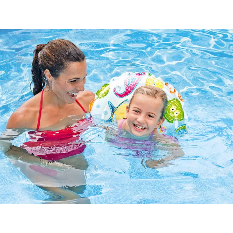 Koło do pływania 51 cm, świetne dla dzieci na plaży lub w basenie