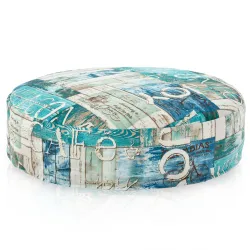 Okrągła Poducha Monaco 90 cm Premium Wzory | Italpouf