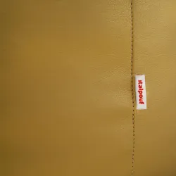 Pufa Walec Cilindro Ekoskóra Złoty | Italpouf
