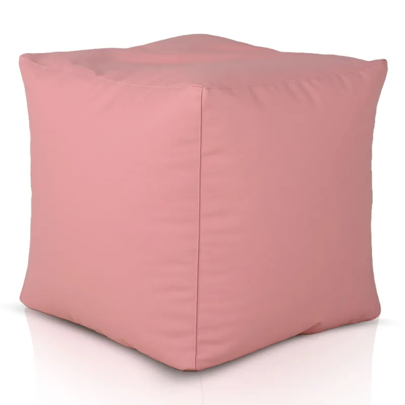 Pufa Kostka Cubo Ekoskóra Róż i Fiolet | Italpouf