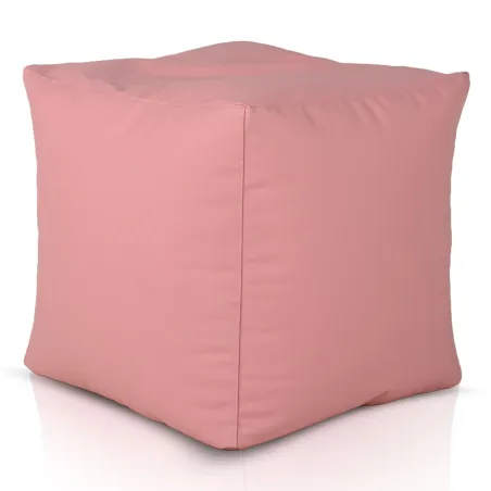 Pufa Kostka Cubo Ekoskóra Róż i Fiolet | Italpouf