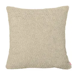 Kwadratowa poduszka dekoracyjna 45 x 45 cm - Boucle (Baranek)