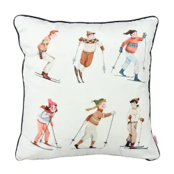 Kwadratowa poduszka dekoracyjna 45 x 45 cm - Premium Wzory