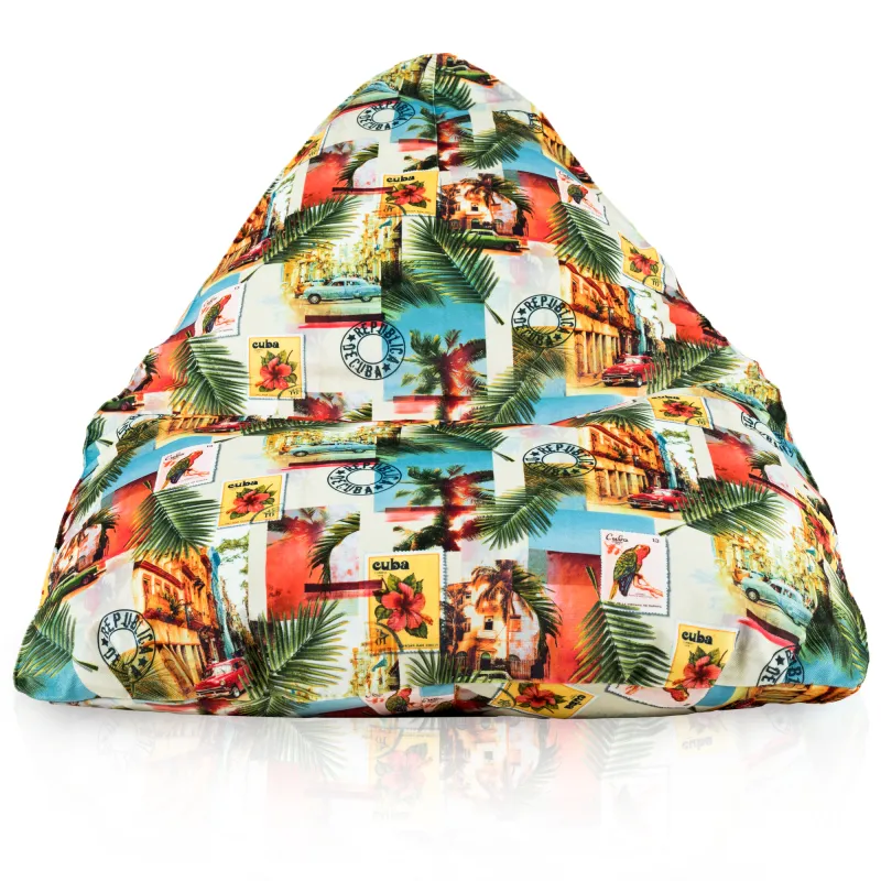 Pufa Siedzisko Bermuda XL - Premium Prints – widok 33