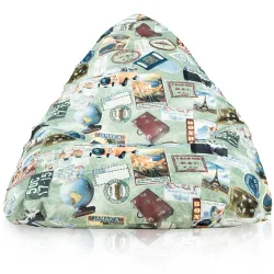 Pufa Siedzisko Bermuda XL - Premium Prints – widok 34