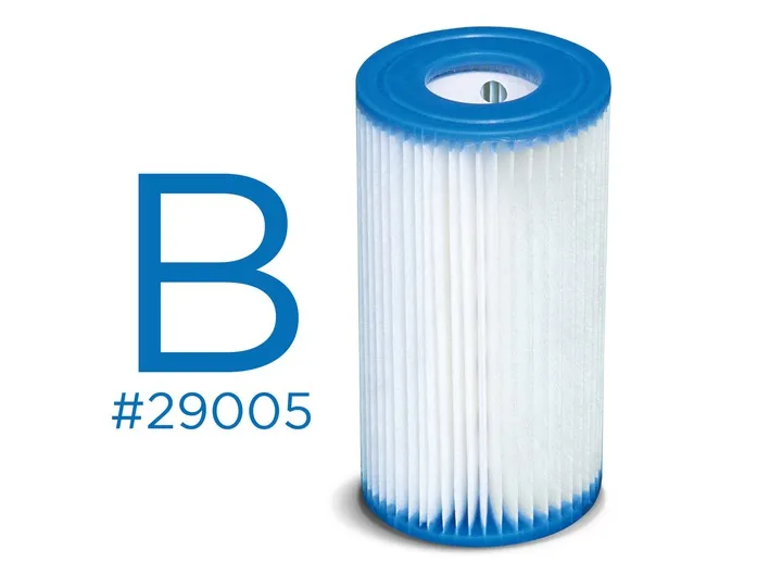 6 x Filtr do pompy komplet Typ B INTEX 29005 - 5