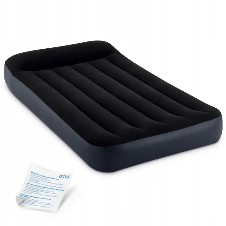 Materac dmuchany z pompką 191 x 99 x 25 cm INTEX 64141 - 2