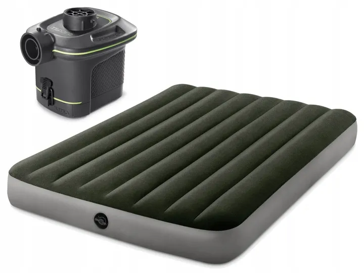 Materac dmuchany z pompką elektryczną 191 x 137 x 25 cm INTEX 64778 - 9