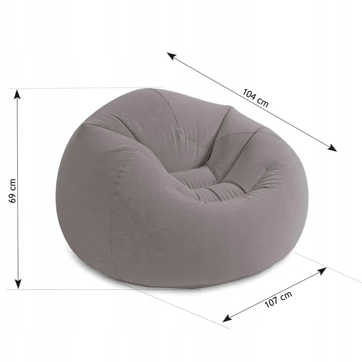 Fotel dmuchany pufa dmuchana INTEX 68579 - 5