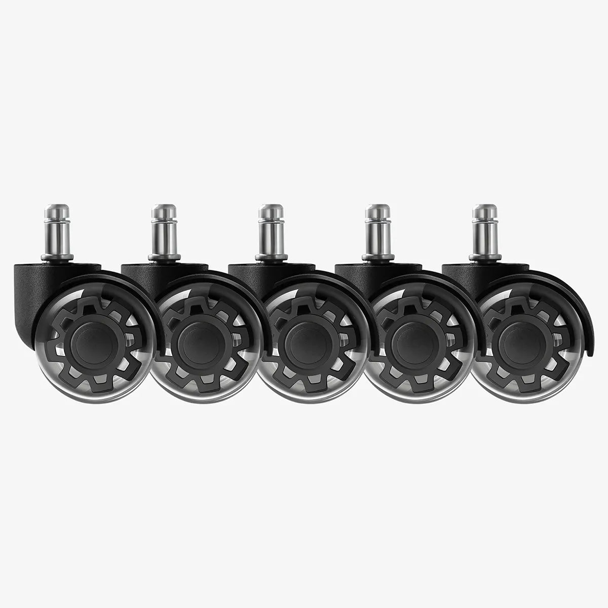 Kółka do fotela Wheels 3.0 Black - 4