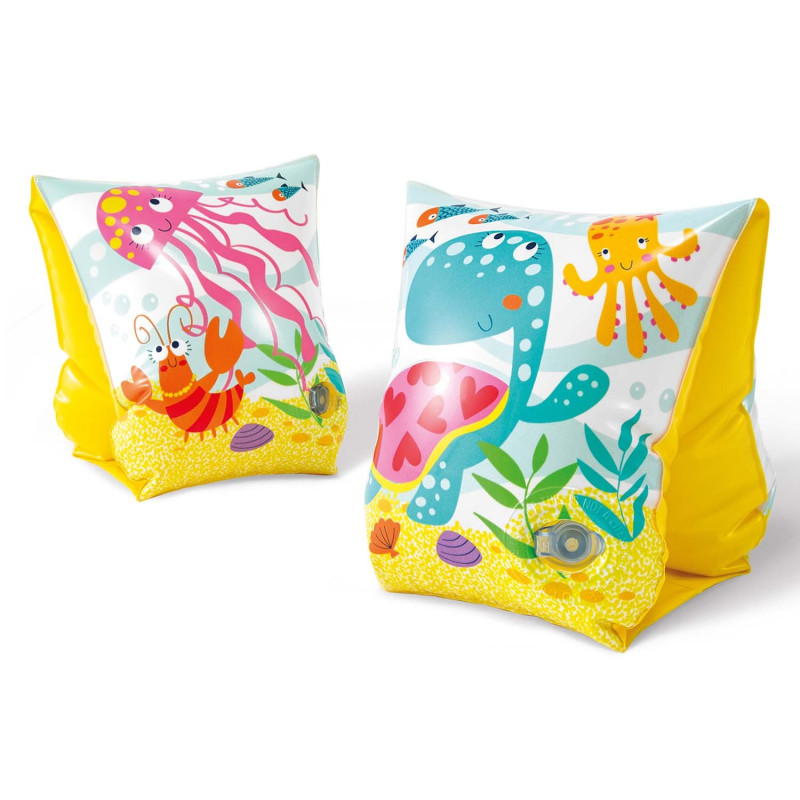 Swim arm bands & learn-to-swim aids – building water confidence safely